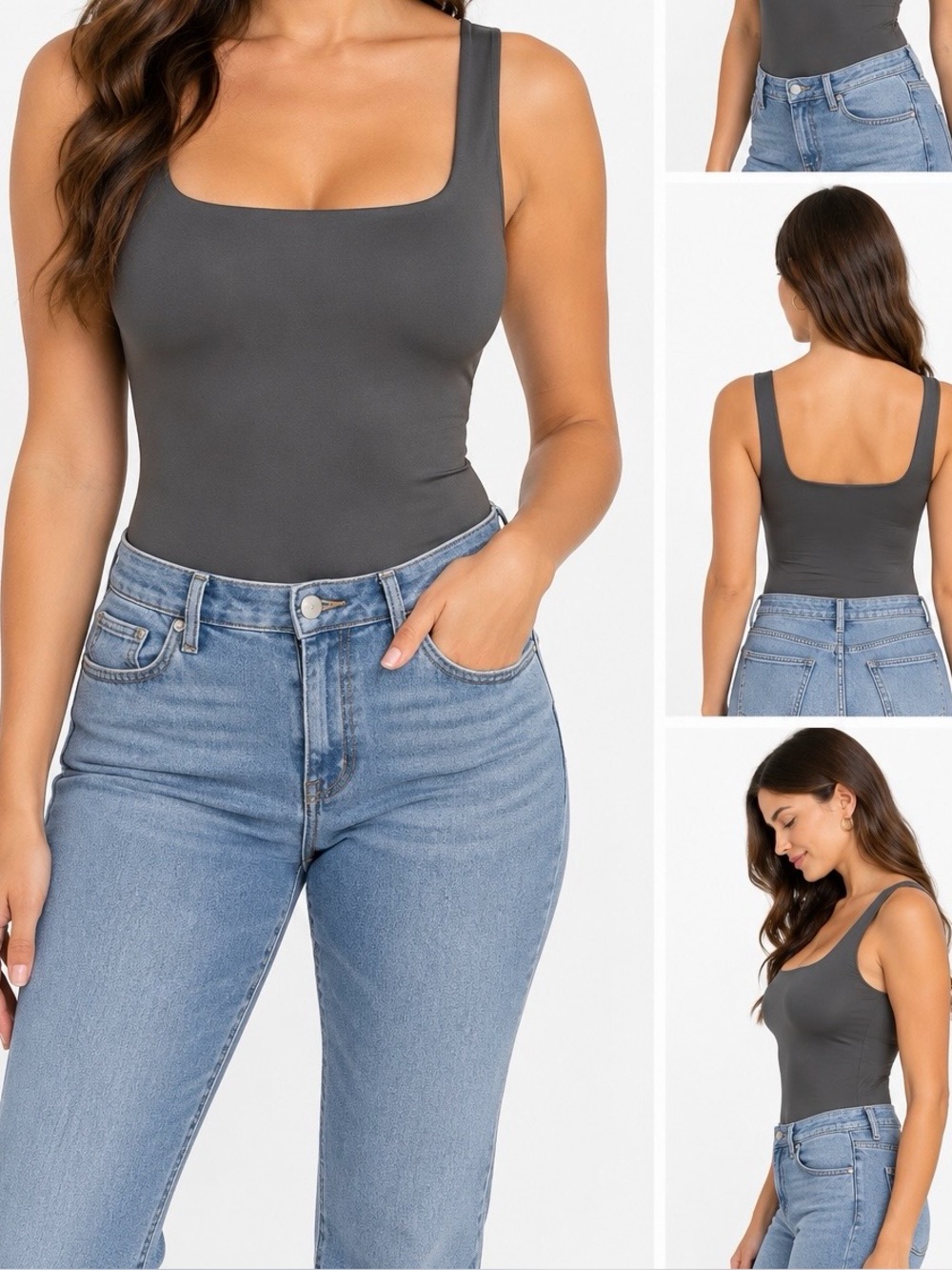 Express Black One-Piece Bodysuit